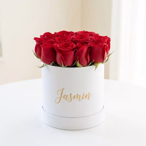 Box de 12 rosas rojas