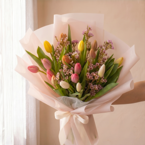 Ramo de 20 tulipanes